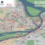 Hyatt Regency Belgrade - Bike Friendly - Hotel map with cycling routes in Belgrade